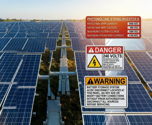 Solar System Labels — Solar Panel Kits